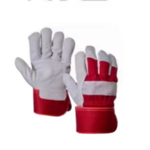 Guantes de seguridad de calidad superior de alta durabilidad, cuero a prueba de agua de grano personalizado y TPR de impacto mecánico hechos para un uso duradero - Product Image 4