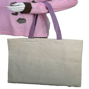 Sac fourre-tout en coton réutilisable avec fermeture éclair, broderie et lettres décoratives, design japonais tendance pour le shopping et l'usage quotidien, pour femmes - Product Image 3