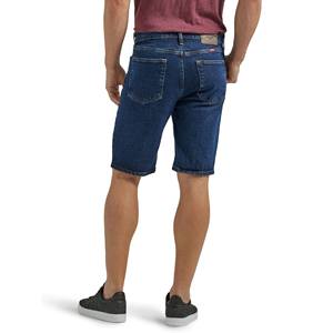 Shorts en jean décontractés pour hommes en tissu extensible, grande taille, uni, lavage personnalisé, coupe slim, séchage rapide, respirant, élégant, premium BD - Product Image 2