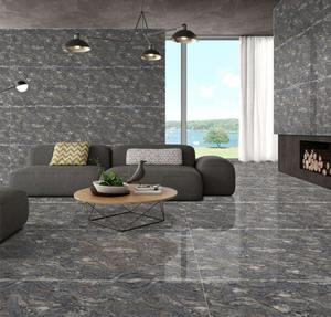 Roar Gris Double Charge Hilite Offre Spéciale 60x60 60x120 Porcelanato Carrelage de céramique brillant pour sol Carreaux de marbre blanc standard - Product Image 6