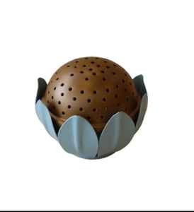 ที่วางธูปไม้โลหะมีกลิ่นหอมของตกแต่งบนโต๊ะเครื่องหอมสไตล์อินเดีย - Product Image 3