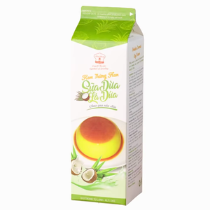 Crema No Láctea de Alta Calidad de Fabricante Directo al por Mayor, OEM/ODM, Crema de Huevo de Coco Pandan para Panadería, Sin Horneado, Proveedor de Exportación, Color Tan - Product Image 1