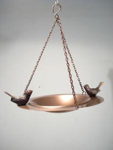 Bebedero para Pájaros Colgante de Cobre para Uso en Interiores y Exteriores - Product Image 2