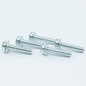 M3-M8 ovale métrique tailles réglables rondelle à tête de prune vis à métaux acier inoxydable/titane zingué - Product Image 4