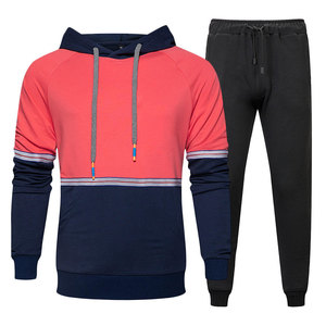 Conjunto de chándal deportivo para hombre, chándales de terciopelo para primavera y otoño, ropa deportiva - Product Image 1