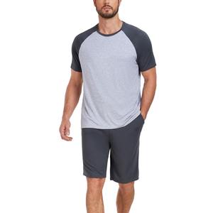 Conjunto de 2 Piezas para Hombre, Camiseta y Pantalones Cortos, Estilo Casual de Verano para Uso Diario, Conjunto Transpirable de Algodón para Hip Hop, Exportación de Proveedor BD - Product Image 1