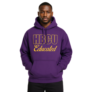 Sweat à capuche éducatif jaune en chenille et broderie, design Greek Life Apparel, vêtements universitaires personnalisés - Product Image 1