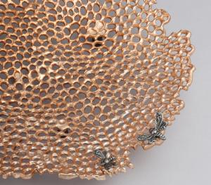 จานอลูมิเนียมทรงกลมสำหรับใช้ในห้องครัวจานสำหรับตกแต่งโต๊ะและใช้ในการเสิร์ฟอาหาร - Product Image 3