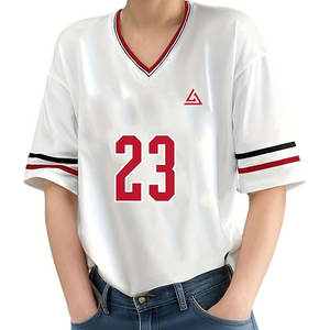 Maillot de football américain grande taille surdimensionné le plus vendu, 100 % polyester, personnalisable, vente en gros - Product Image 2