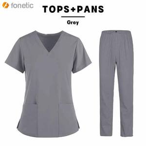 Uniforme médical classique pour infirmières, vente en gros, ensemble de gommage personnalisé fabriqué du pakistan - Product Image 5