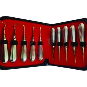 ลิฟต์สแตนเลสหรูหราทันตกรรมง่ายต่อการจัดการ peristomes โค้งสำหรับการผ่าตัดปริทันต์และการดึงราก - Product Image 2