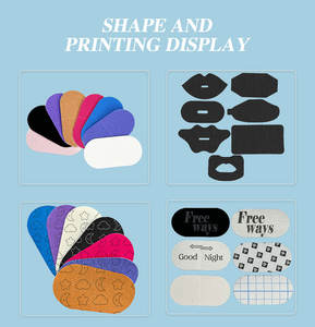 Sommeil médical Tissu non tissé Anti-ronflement Autocollant Lèvres Forme Bouche Bande Hypoallergénique Sans Latex Respirant CE Certifié - Product Image 4