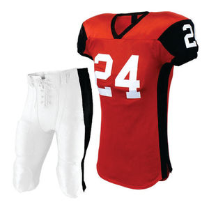 Ensemble d'uniformes de football américain à broderie entièrement personnalisée Vêtements respirants de conception grande taille sur mesure - Product Image 6
