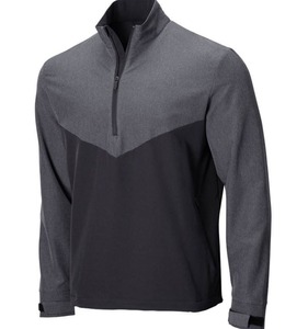 Pull-over à demi-fermeture éclair 100% coton pour hommes, multicolore, surdimensionné, col montant, fermeture éclair quart saison d'hiver, brodé en vrac - Product Image 6