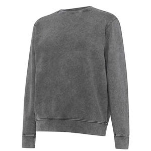 Sudaderas Personalizadas Vintage de Alta Calidad con Lavado Ácido para Hombre, Bordadas, 100% Algodón, Cuello Redondo, Forro Polar de Invierno, Ecológicas - Product Image 2