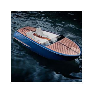 Bateaux à pédales en fibre de verre, vente en gros, fournisseur direct d'usine, export OEM, bateaux de lac - Product Image 5