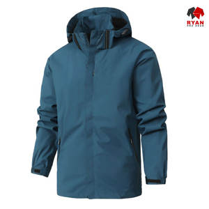 Veste Softshell sur mesure pour homme, fermeture éclair, tissu respirant avec logo personnalisé, service ODM - Product Image 3