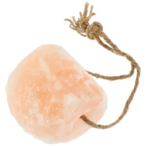 Brique de sel en bloc naturel sculptée Style fleur pour lécher les animaux domestiques Briques de léchage Friandises pour chevaux - Product Image 3