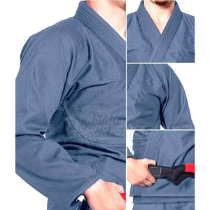 Kimono d'arts martiaux doux et respirant pour hommes, idéal pour l'entraînement quotidien au karaté et les exercices - Product Image 6