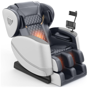 Silla reclinable de masaje de gravedad cero de cuerpo completo de lujo de la mejor calidad, cojín de masaje 3D inteligente - Product Image 2