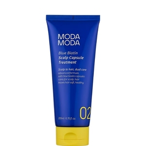 Capsules de traitement du cuir chevelu à la biotine bleue pour la santé des cheveux - 200 ml par Daiso Moda Moda - Product Image 1