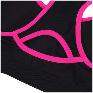 Soutien-gorge de sport pour femmes de haute qualité, respirant, logo personnalisé, confortable, vêtements de fitness grande taille, soutien-gorge de sport pour femmes de haute qualité - Product Image 4