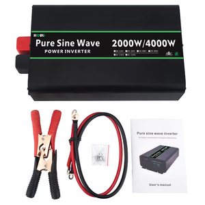 Onduleur solaire à onde sinusoïdale pure 3000W 4000W 2000W 1600W DC12V 24V 48V vers AC110V 220V, idéal pour les systèmes de production d'énergie domestiques et pour camping-cars - Product Image 6