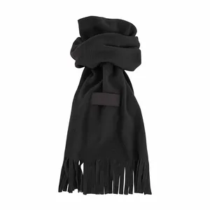 Sciarpa Polare Personalizzata con Frange, Merchandising Promozionale per Cappelli e Berretti - Product Image 2