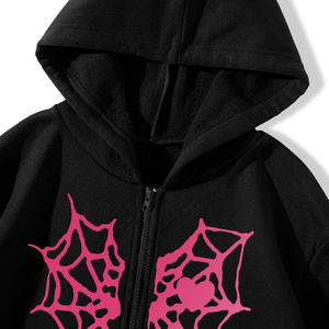 Sudadera con Capucha de Algodón 100% Personalizada de Alta Calidad para Hombre, Servicio OEM, Venta al por Mayor, Estampada, Invierno, Lisa Teñida - Product Image 2