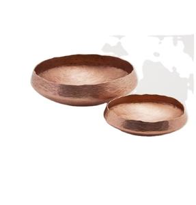 Cuenco de vela redondo cónico de Metal chapado en cobre, diseño cortado, alta calidad, decoración del hogar, más vendido - Product Image 1