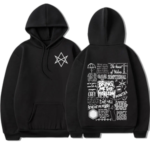 BringMe The Horizon Hoodie BMTH Heavy Metal Rock Band Sportswear 2025 Otoño/Invierno Hombres Mujeres Casual Retro Pure Cotton Hoodie - Product Image 1