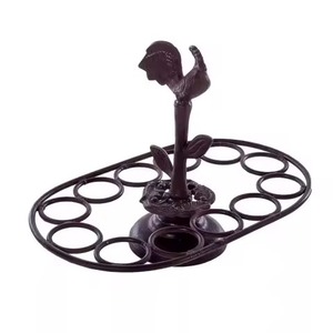 Durable Metal Iron <b>Egg</b> Stand For Everyday Kitchen Use Restaurant Home Decorative Storage Display Holder - Product Image 1