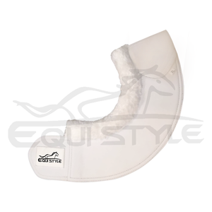 Botas de campana de caballo blanco, forro polar, piel protectora, cuero Premium duradero, ajuste perfecto, botas de campana al por mayor de alta calidad - Product Image 3