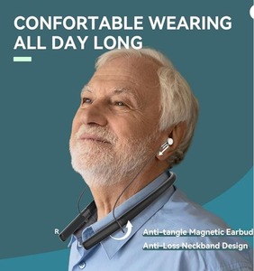 MeloE Qualix-Banda para el cuello, elegante dispositivo auditivo inteligente recargable para charlas claras y comodidad durante todo el día, compre 2 y Obtenga 1 gratis - Product Image 4