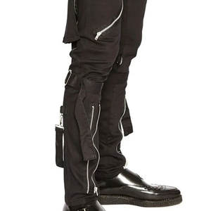 กางเกงสไตล์โกธิค พังก์ ร็อค ไซเบอร์ โกธิค สตีมพังก์ ไบค์เกอร์ อีโม ขายส่ง ยอดนิยม ขายดี ปี 2026 - Product Image 4