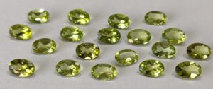 Natural Peridot Oval Cut 6x8mm Faceted - Loose Peridot Oval Cut AAA QUALITY - Product Image 5
