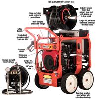Nettoyeur haute pression industriel Ridgids KJ-5000 (69483) 5075 PSI GEN IV avec pédale, compatible OEM/ODM/OBM, garantie 3 ans ZA