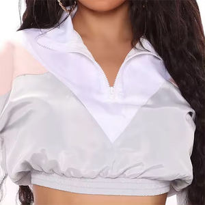 blank Custom Windbreaker Jacket And <b>Shorts</b> quick dry Windbreaker Custom Jacket And <b>Shorts</b> Windbreaker <b>Women</b> Nylon Tracksuit - Product Image 4