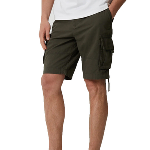 2025 Professional Customized Logo <b>Lightweight</b> 100% Cotton Men's Casual Style <b>Cargo</b> <b>Shorts</b> Best Design Plain Dyed Canvas - Product Image 1