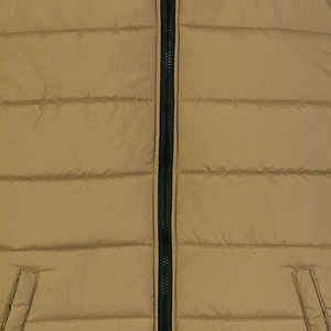 Automne hiver hommes décontracté fermeture éclair bouffant gilet vente chaude matelassé toile gilet conception respirant personnalisé hommes bouffant gilet - Product Image 5