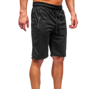 Shorts de sport respirants à taille haute OEM, en coton, logo et taille personnalisés, shorts de sport personnalisés - Product Image 2