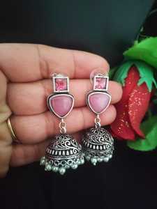 Comprar conjunto de pendientes con diseño tradicional y piedra natural Pendientes conjunto de joyería para la venta por los exportadores indios - Product Image 2