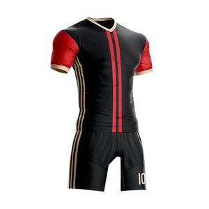 2023 ligero de cualquier tamaño al por mayor de talla grande uniforme de fútbol más Popular adulto gran oferta uniforme de fútbol de alta calidad - Product Image 1
