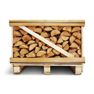 Afrique du Sud Stock en vrac disponible de bois de chauffage de chêne et de hêtre/bois de chauffage fendu séché au four aux prix de gros