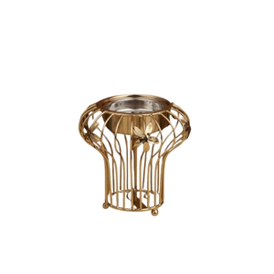 Nouveau Style or couleur fer fait Bakhoor brûleur conception Unique prières ménage intérieur brûleur d'encens pour désodorisant - Product Image 2