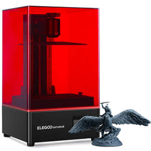 For ELEGOO Saturn S 4K Resin 3D <b>Printer</b> Automatic Industrial 3D <b>Card</b> Dental Lab <b>Printer</b> SLM DLP LCD Mold Tech Used Condition PLA - Product Image 2