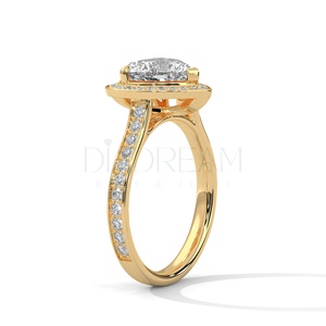 Exclusive 925 Sterling <b>Silver</b> <b>Solitaire</b> Diamond <b>Ring</b> for Women Heart Cut Leb Grown Diamond With VVS Clarity in New Trendy Style - Product Image 4