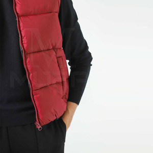 Chaleco Acolchado de Invierno para Hombre al Mejor Precio al por Mayor, Transpirable, de Poliéster/Algodón, Teñido Liso, Color Personalizado, Alta Calidad - Product Image 6