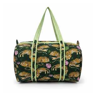 Bolsa de Viaje Plegable de Gran Espacio, de Algodón Orgánico, Resistente al Polvo, Ligera, Diseñada para la Organización Diaria y el Embalaje de Viaje - Product Image 5