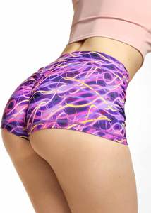 Pantalones cortos deportivos de secado rápido para mujer, pantalones cortos de Yoga para entrenamiento, gimnasio personalizado, entrenamiento deportivo, ropa de yoga sin costuras, Yoga, correr, gimnasia - Product Image 2